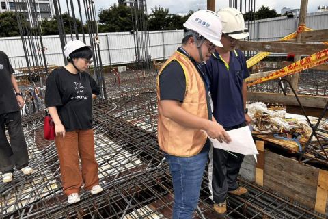 寬展緣森-1FL底板灌漿完成