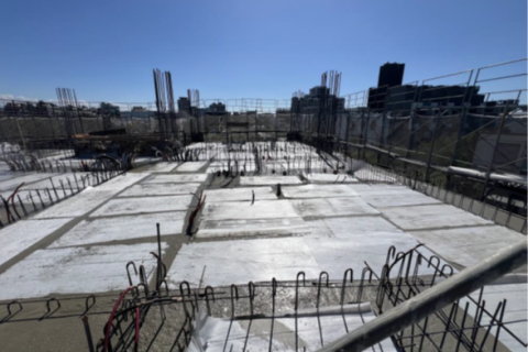 寬展緣森-2FL底板灌漿完成