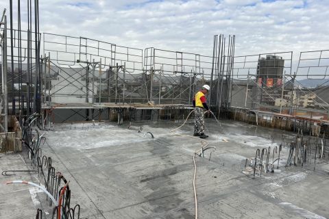 寬展緣森-5FL底板灌漿完成